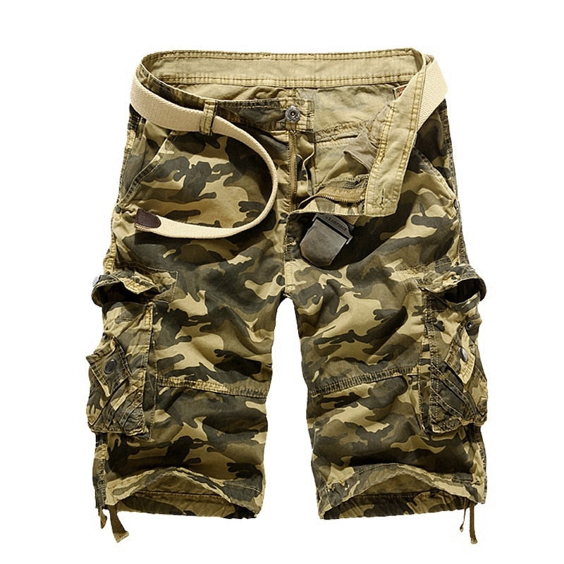 CanooSport Men's outdoor camouflage cargo shorts