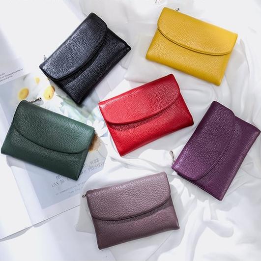 Last Day 49% Off🔥 Pebble Leather Wallet - Buy 2 Get Free Shipping Today