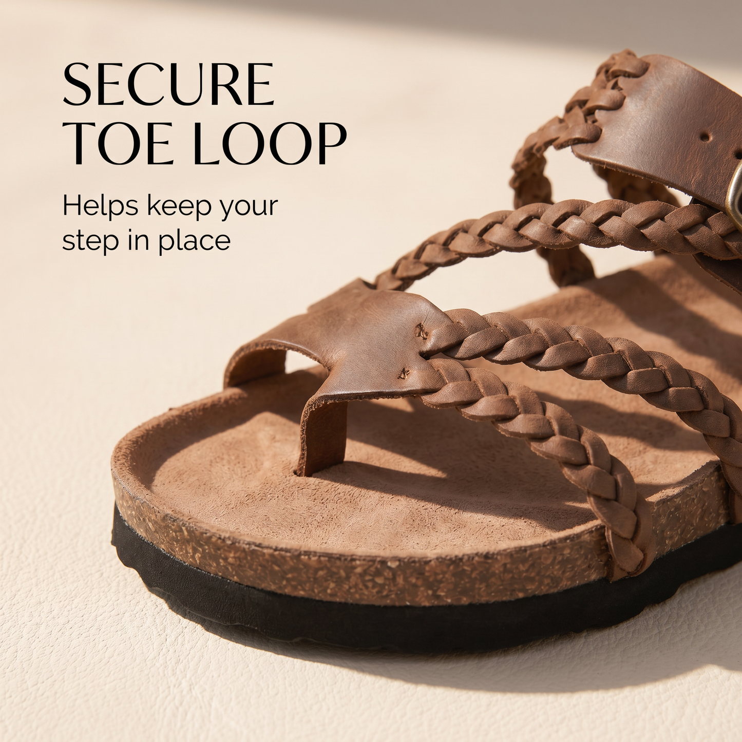 Hayleigh Braided Cork Sandals – Your Feet Called. They Want These.