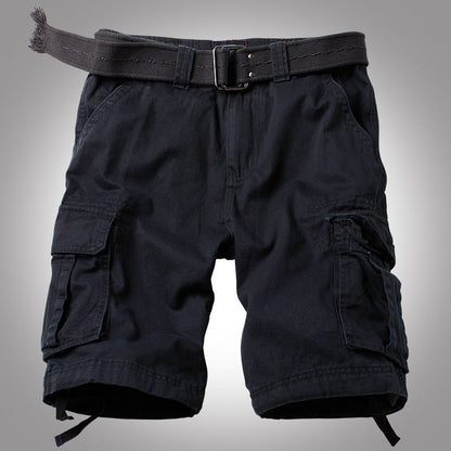 Casual Loose Camo Cotton Men's Shorts