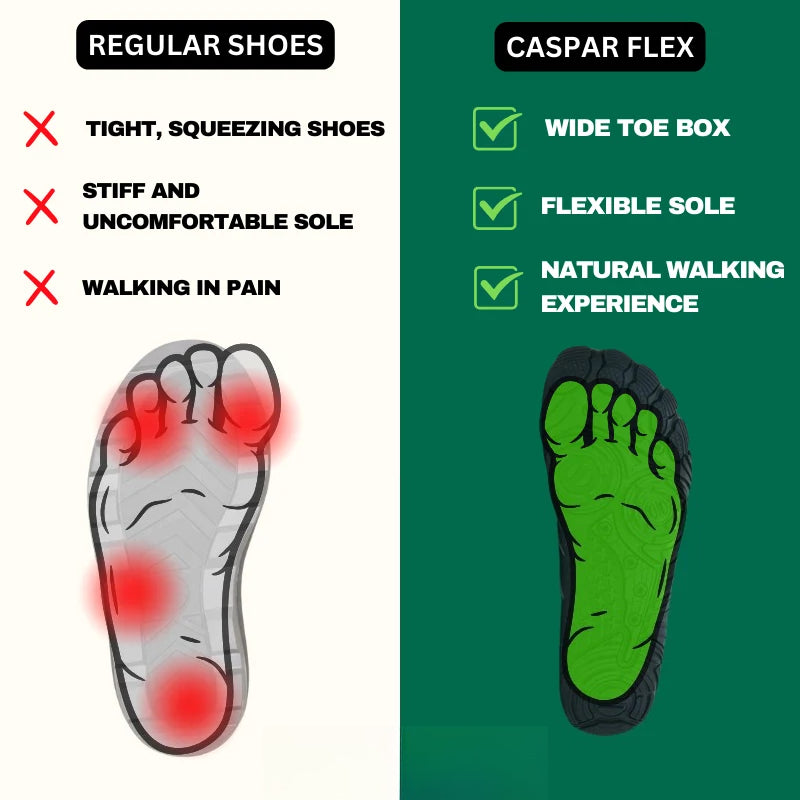 Non-slip & waterproof winter barefoot shoes (Unisex)