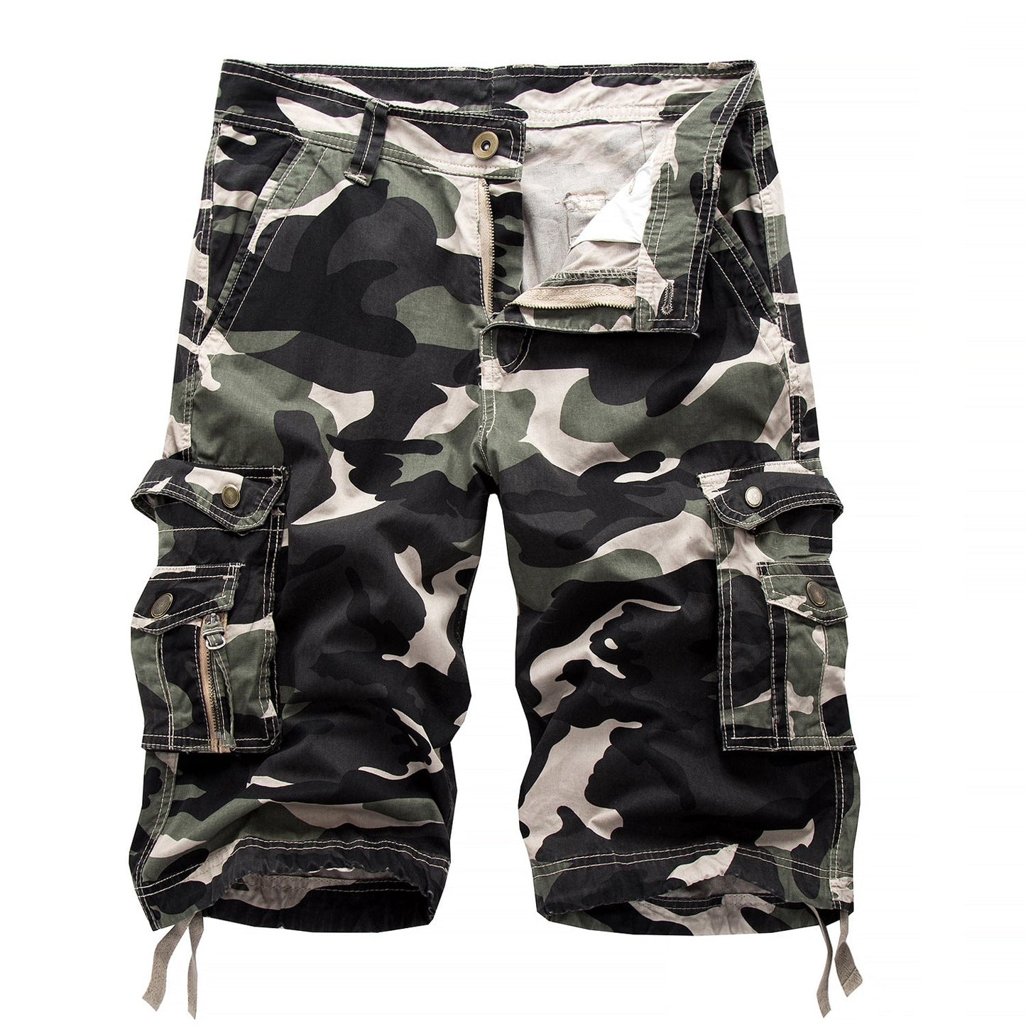 CanooSport Men's outdoor camouflage cargo shorts