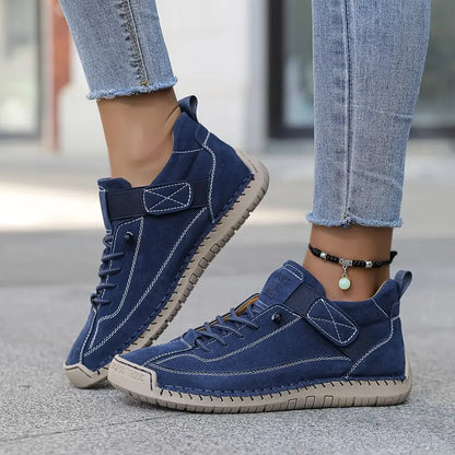 Women's Leather Sneakers – Soft Comfort & Orthopedic Support