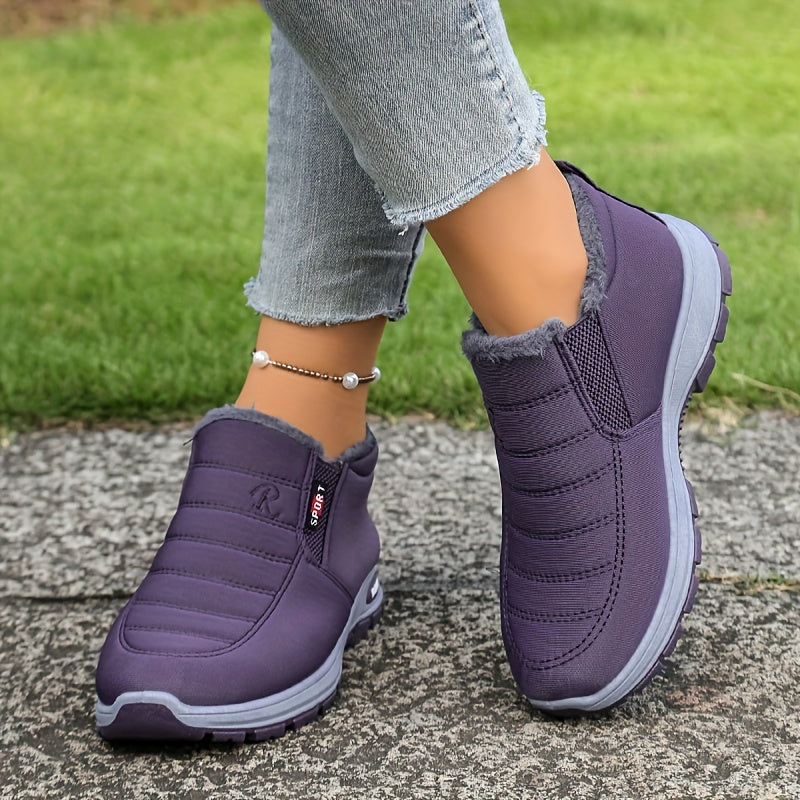 🔥Last Day Promotion 50% OFF🔥 Unisex Warm Sheepskin-Lined Boots , Easy To Wear, Comfortable When Walking