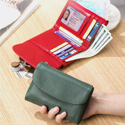 Last Day 49% Off🔥 Pebble Leather Wallet - Buy 2 Get Free Shipping Today