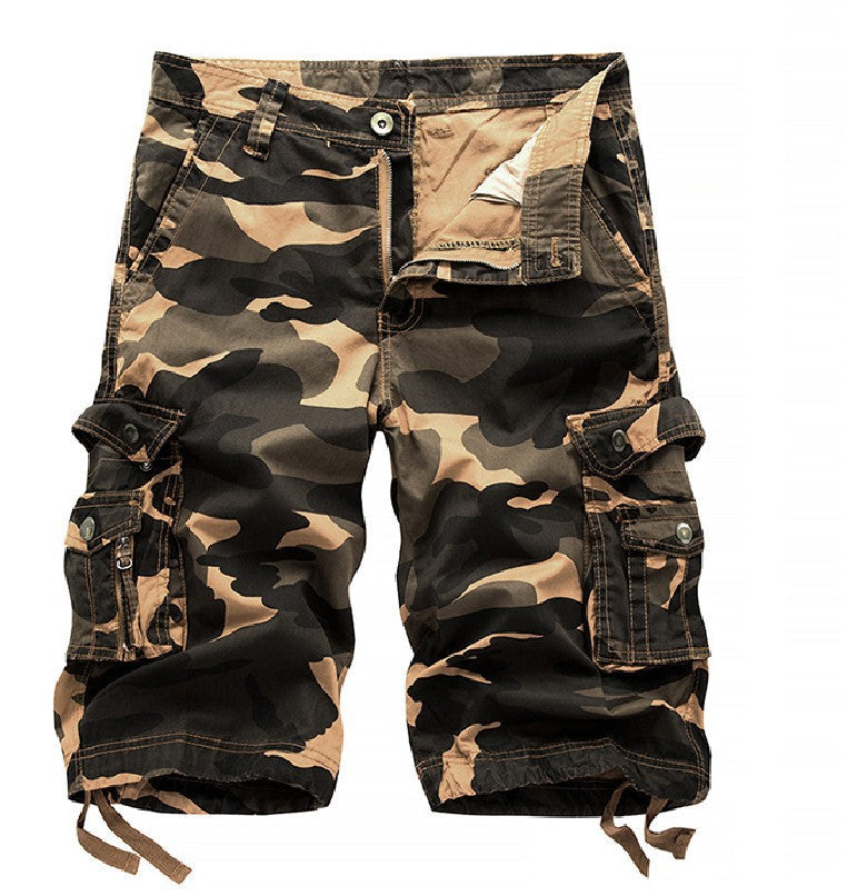 CanooSport Men's outdoor camouflage cargo shorts