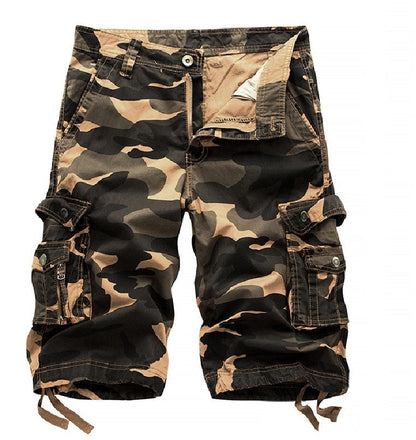 CanooSport Men's outdoor camouflage cargo shorts