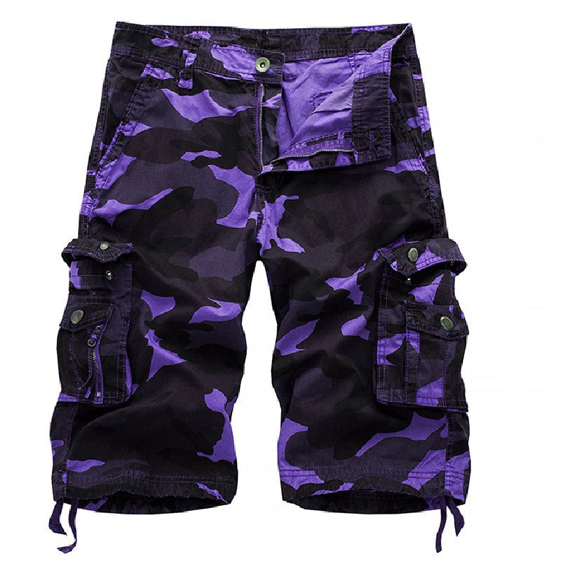 CanooSport Men's outdoor camouflage cargo shorts