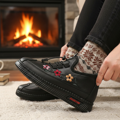 Canoo Floral – Winter Shoes for Warmth, Comfort & Style ❄🌸