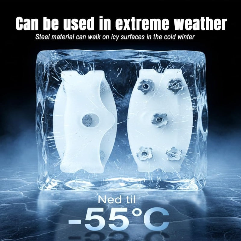 Ice Cleats for Shoes – Anti-Slip Traction Spikes for Snow & Ice