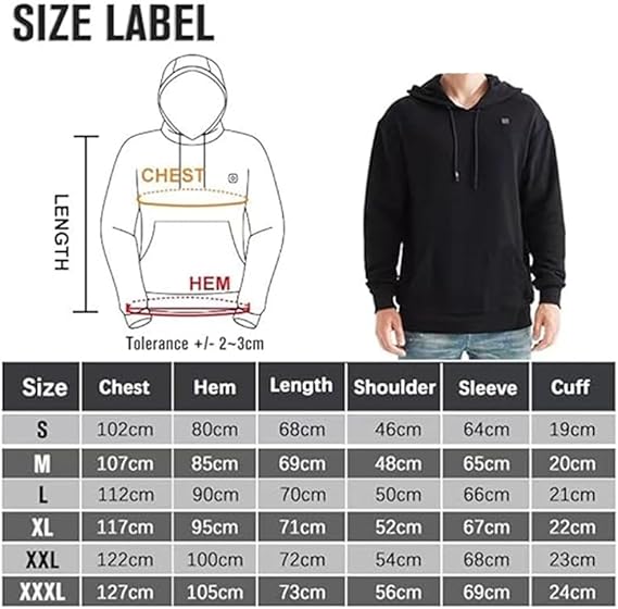 Canoosport™ LAST DAY 50% OFF - 🎁 Unisex Heated Hoodie（Free Shipping）