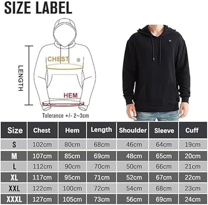 Canoosport™ LAST DAY 50% OFF - 🎁 Unisex Heated Hoodie（Free Shipping）