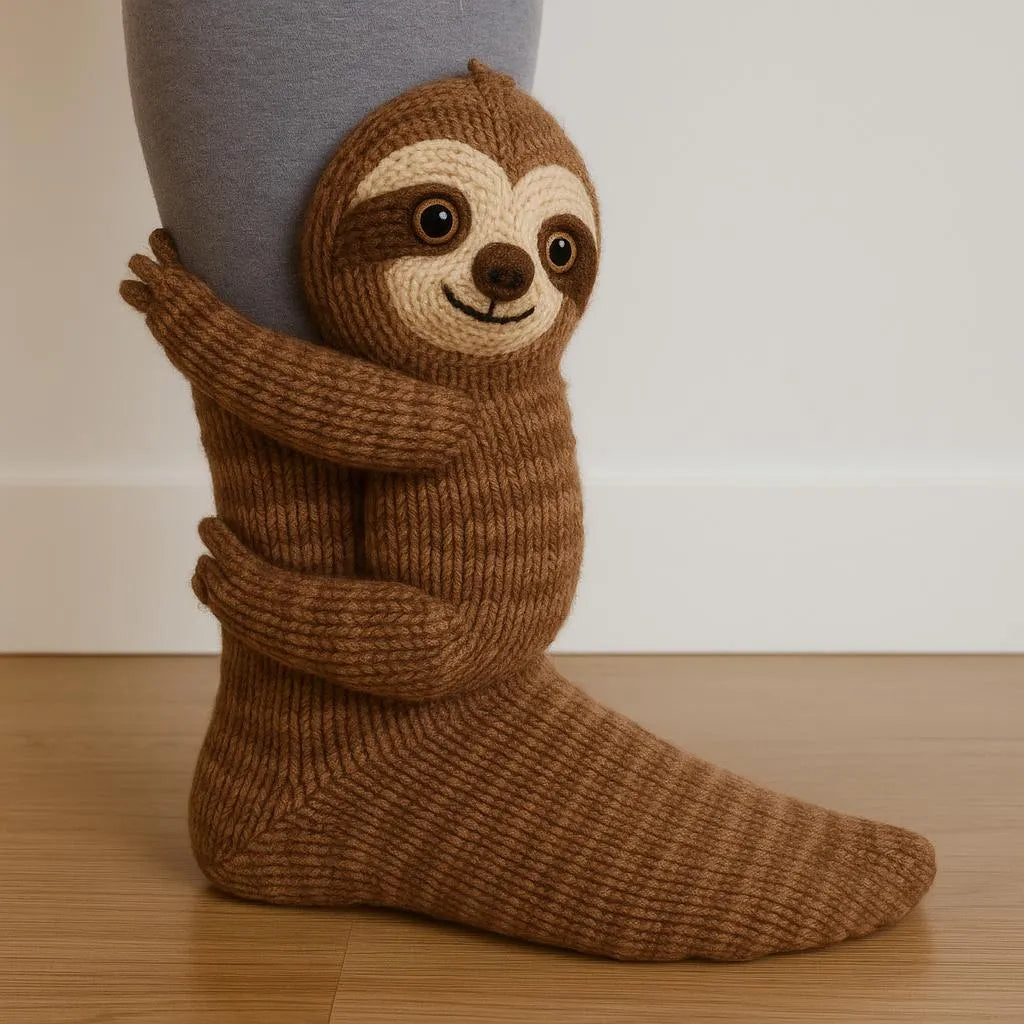 🔥Last Day 49% OFF-3D Knit Animal Socks🧦