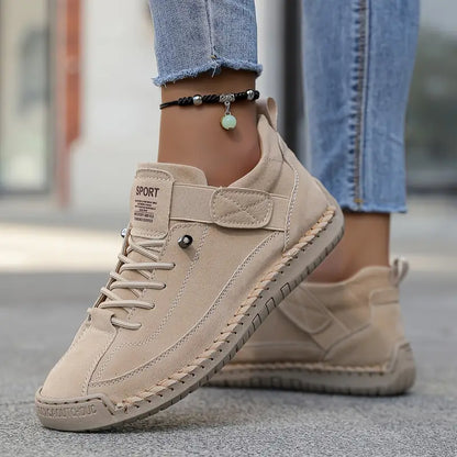 Women's Leather Sneakers – Soft Comfort & Orthopedic Support
