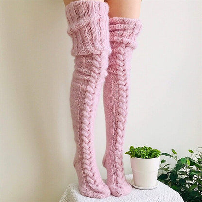 Black Friday 50% OFF - 🎁Hygo Warm Over Knee Extra Long Knitted Socks