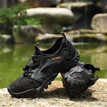Men's Breathable Mesh No-Slip & Universal Barefoot Shoes