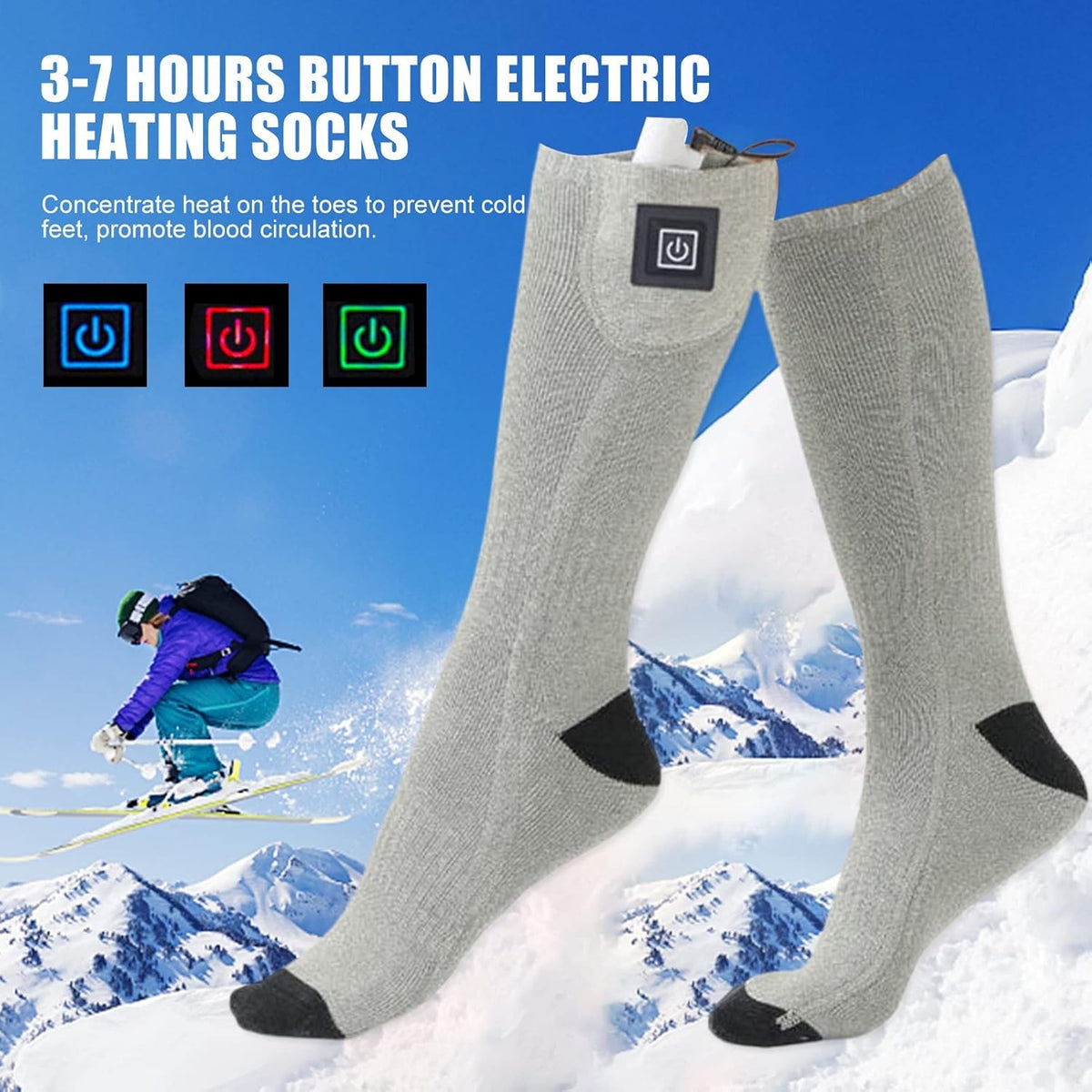 Canoosport™ Heated Socks with Adjustable Temperature