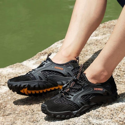 Men's Breathable Mesh No-Slip & Universal Barefoot Shoes