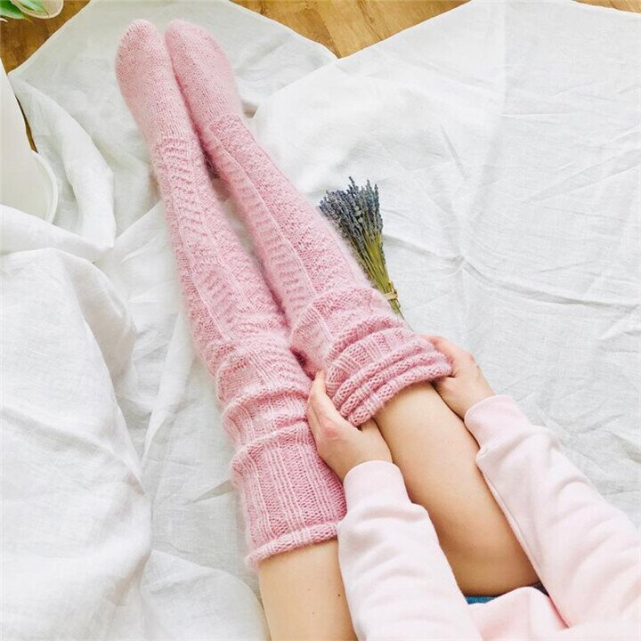Black Friday 50% OFF - 🎁Hygo Warm Over Knee Extra Long Knitted Socks