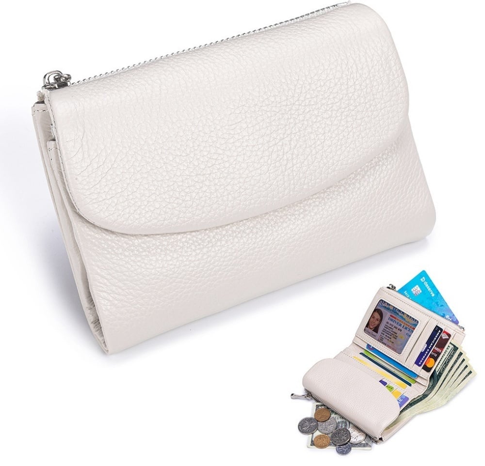 Last Day 49% Off🔥 Pebble Leather Wallet - Buy 2 Get Free Shipping Today