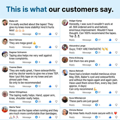 Knee Pajamas — Pre-Cut Kinesiology Tape