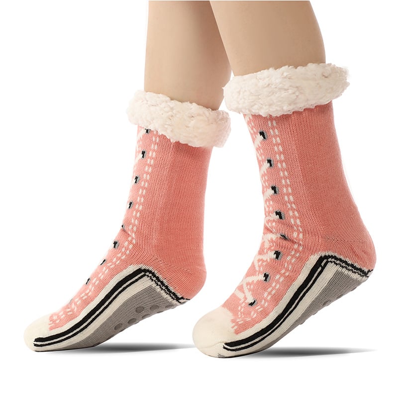 Happy New Year 50% OFF - 🎁Ultra-thick Cute Slipper Home Socks