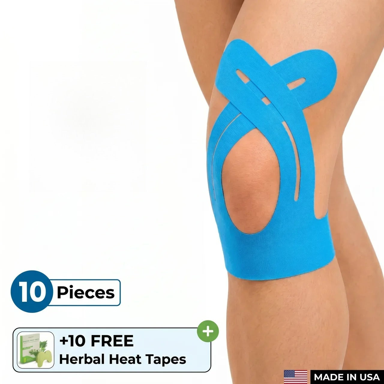 Knee Pajamas — Pre-Cut Kinesiology Tape