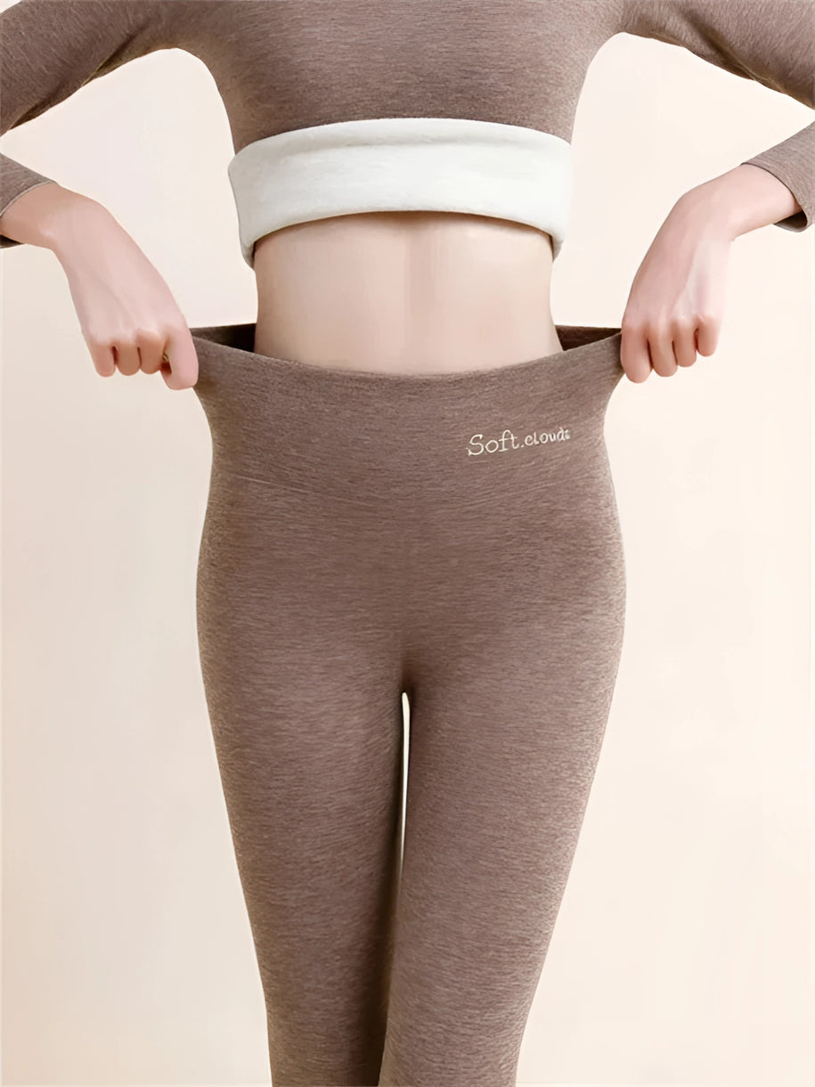 Happy New Year 50% OFF - 🎁Cloudy Fleece Lined Leggings