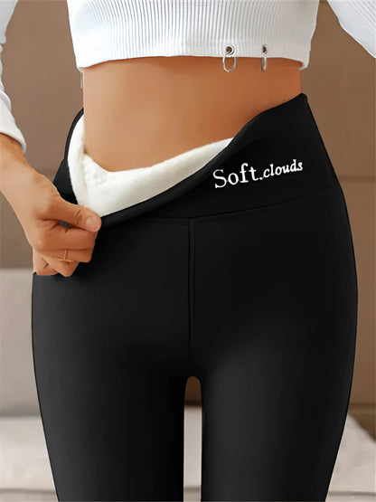 Happy New Year 50% OFF - 🎁Cloudy Fleece Lined Leggings