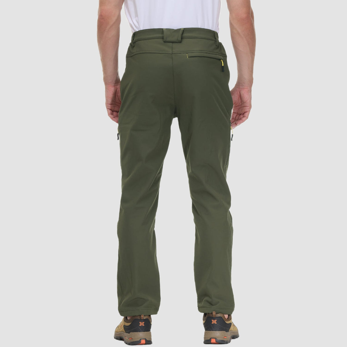 Men's Outdoor Hiking Pants - Fleece-Lined & Water-Resistant