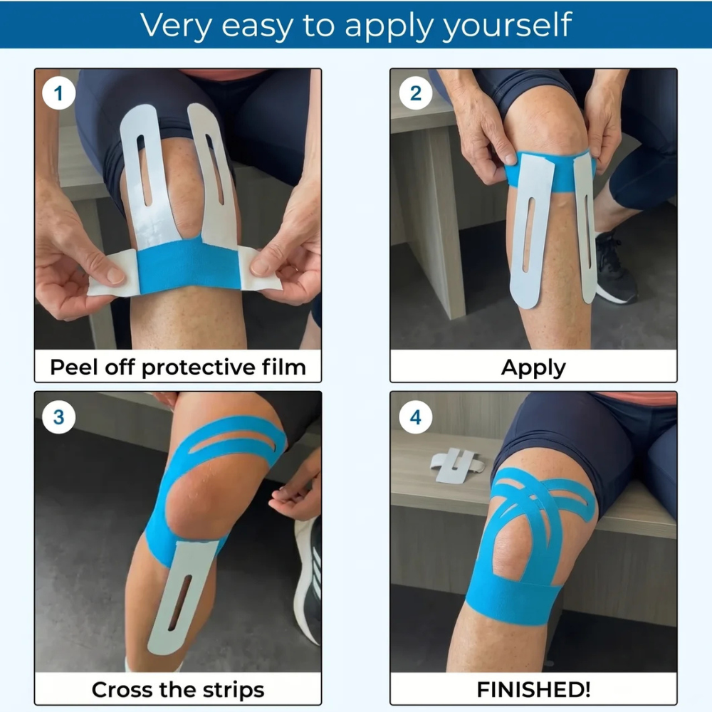 Knee Pajamas — Pre-Cut Kinesiology Tape