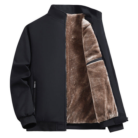 CanooSport Men’s Fleece-Lined Softshell Jacket