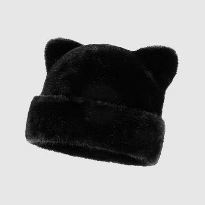 Women's Soft Fuzzy Beanie – Cozy & Stylish Winter Hat