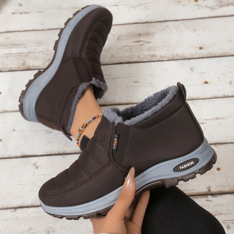 🔥Last Day Promotion 50% OFF🔥 Unisex Warm Sheepskin-Lined Boots , Easy To Wear, Comfortable When Walking