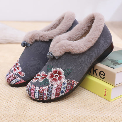 Women's soft-soled non-slip warm cotton boots