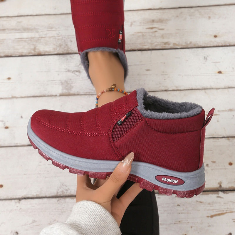 🔥Last Day Promotion 50% OFF🔥 Unisex Warm Sheepskin-Lined Boots , Easy To Wear, Comfortable When Walking