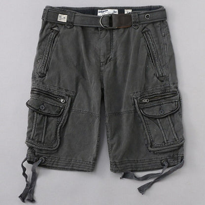 Tough Guy Overalls Rough Multi-pocket Summer Men's Casual Short