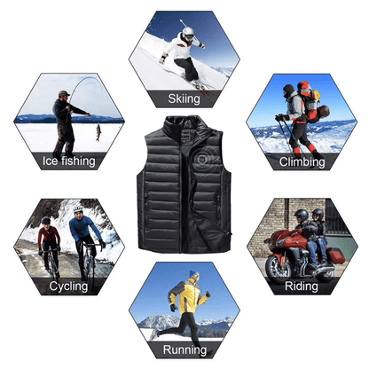 Canoo Unisex heated down vest
