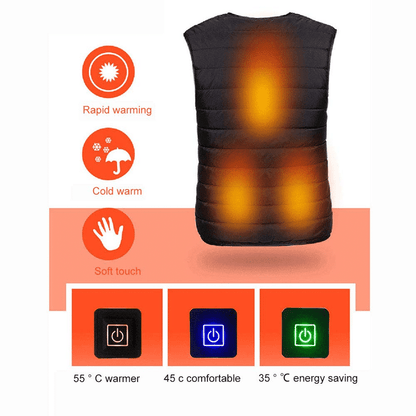 Canoo Unisex heated down vest