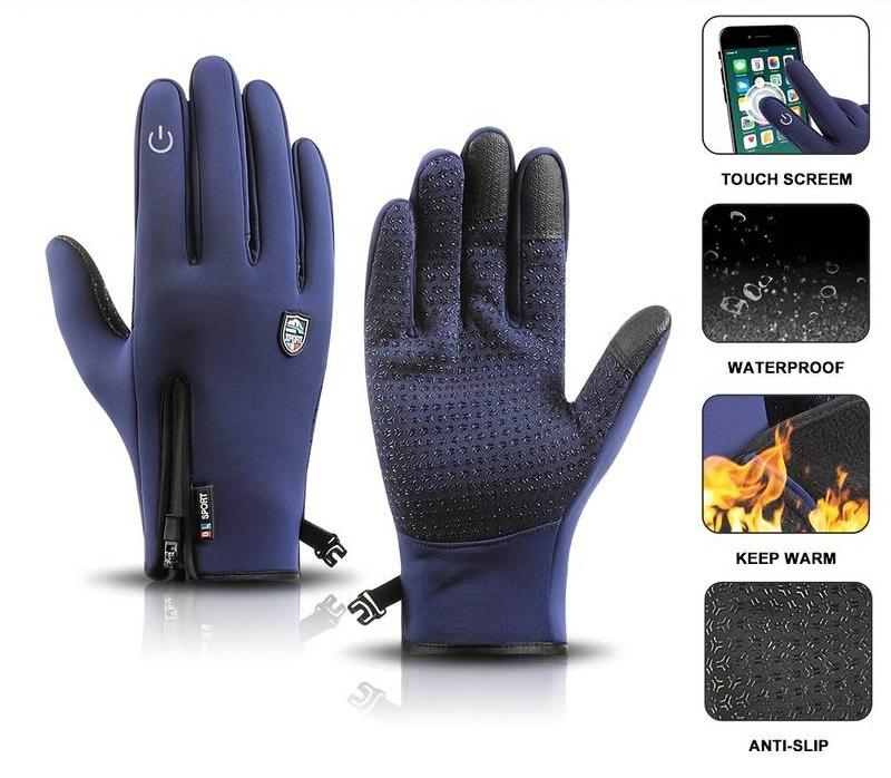 Happy New Year 50% OFF - 🎁CanooSport Rechargeable Heated Electric touchscreen Gloves