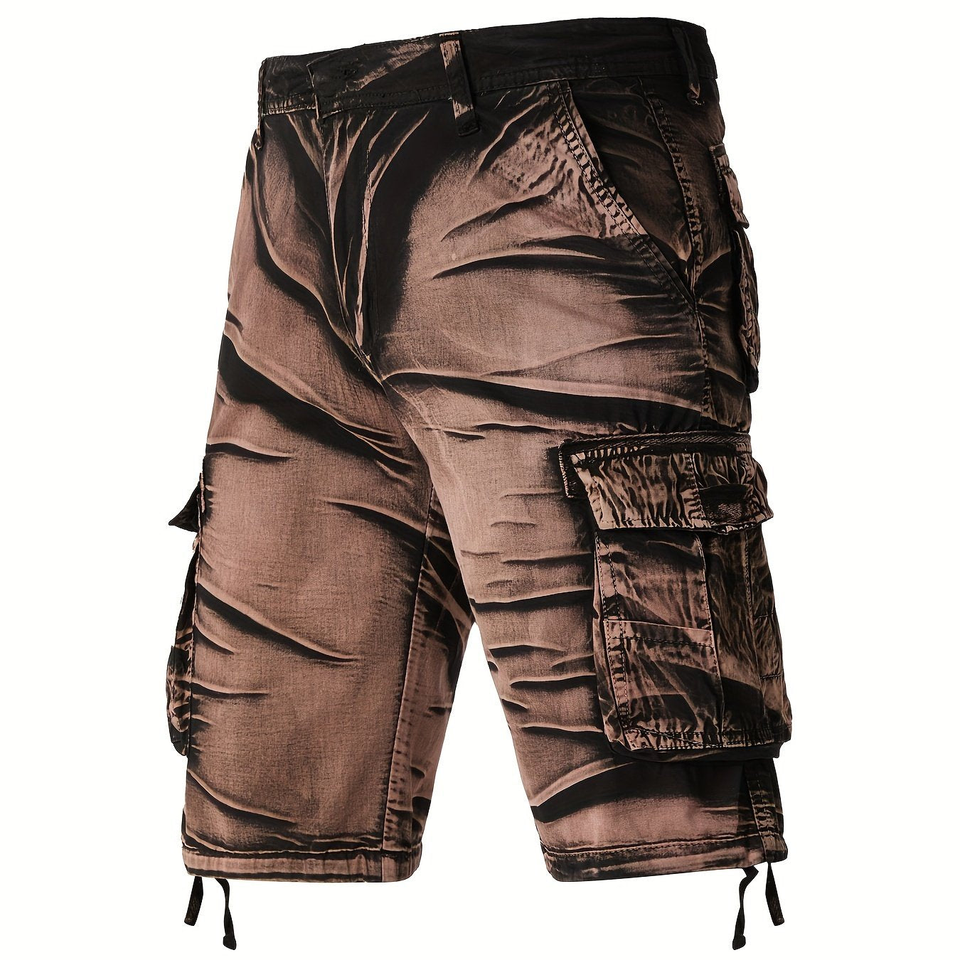 CanooSport Camo Pattern Cotton Cargo Shorts