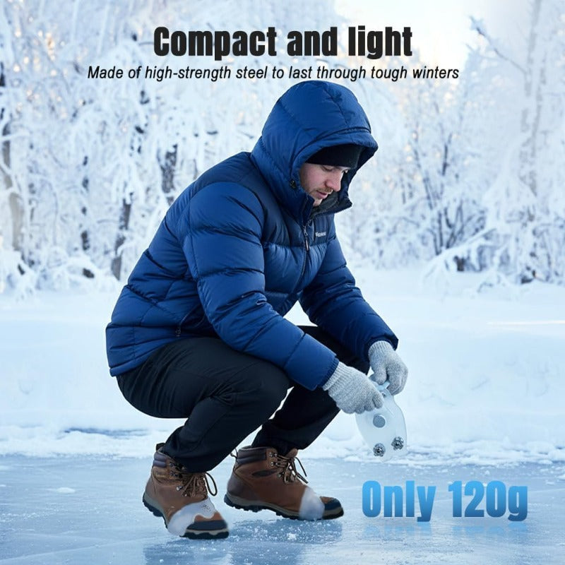 Ice Cleats for Shoes – Anti-Slip Traction Spikes for Snow & Ice