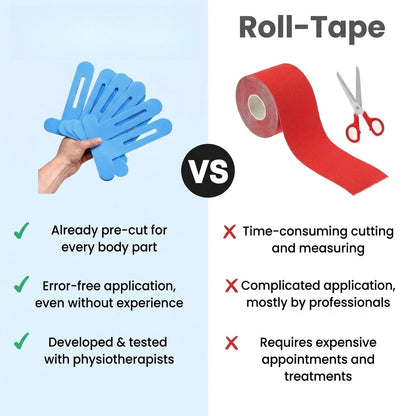 Knee Pajamas — Pre-Cut Kinesiology Tape