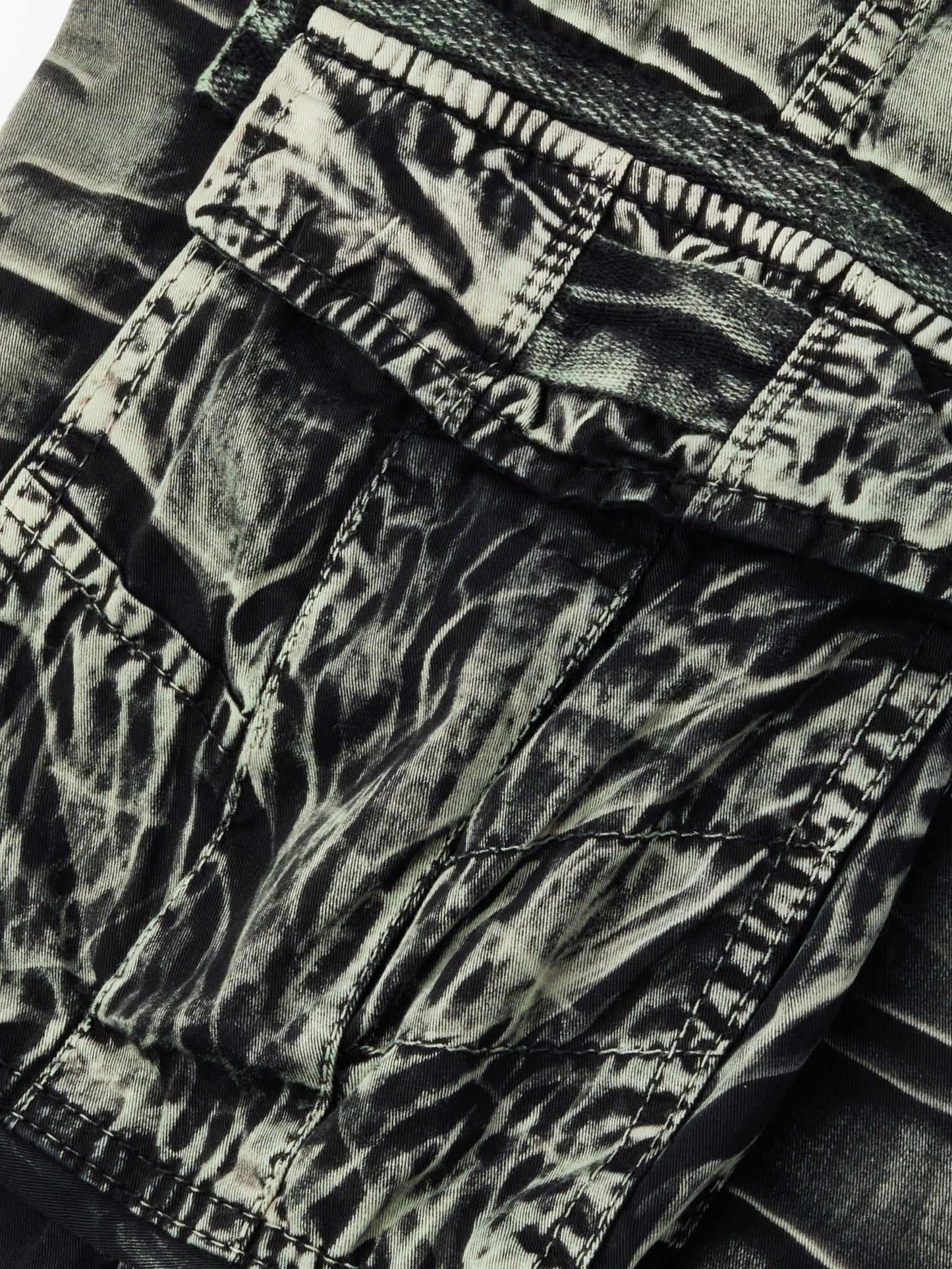 CanooSport Camo Pattern Cotton Cargo Shorts