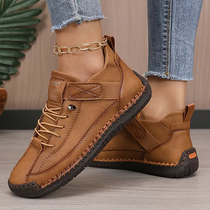 Women's Leather Sneakers – Soft Comfort & Orthopedic Support