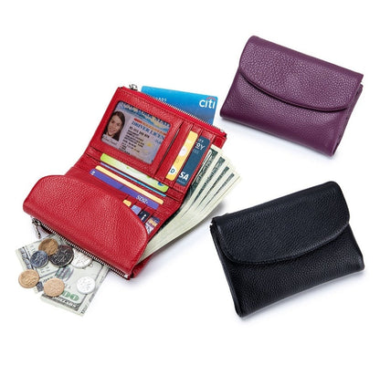 Last Day 49% Off🔥 Pebble Leather Wallet - Buy 2 Get Free Shipping Today