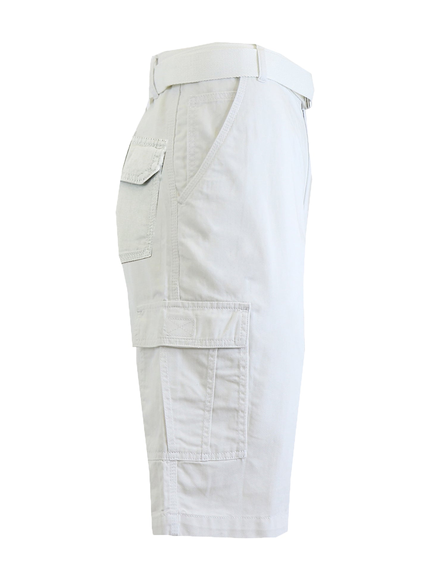 Men’s Multi-Pocket Cargo Shorts w/ Belt – Built for Summer Comfort