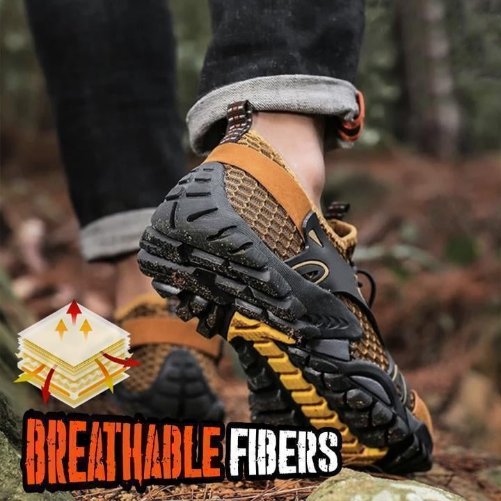 Men's Breathable Mesh No-Slip & Universal Barefoot Shoes