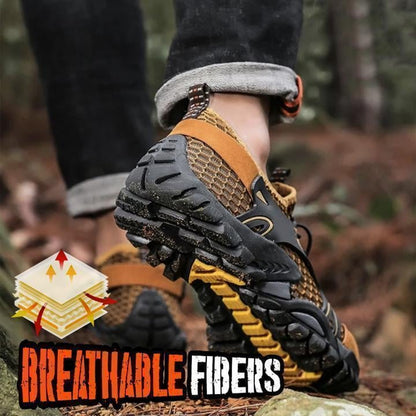 Men's Breathable Mesh No-Slip & Universal Barefoot Shoes