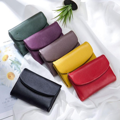 Last Day 49% Off🔥 Pebble Leather Wallet - Buy 2 Get Free Shipping Today